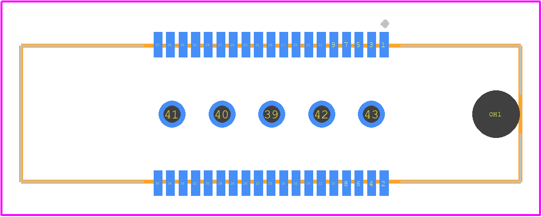 2-5767004-2 - TE Connectivity PCB footprint - Other - Other - 2-5767004-2
