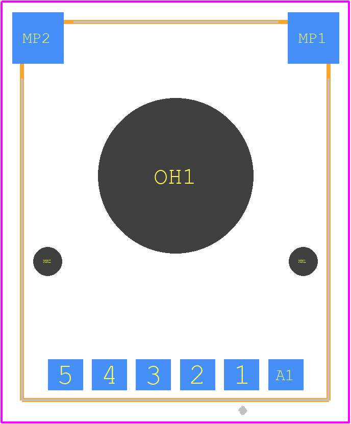 S15TS-06 - Amphenol PCB footprint - Other - Other - S15TS-06-1