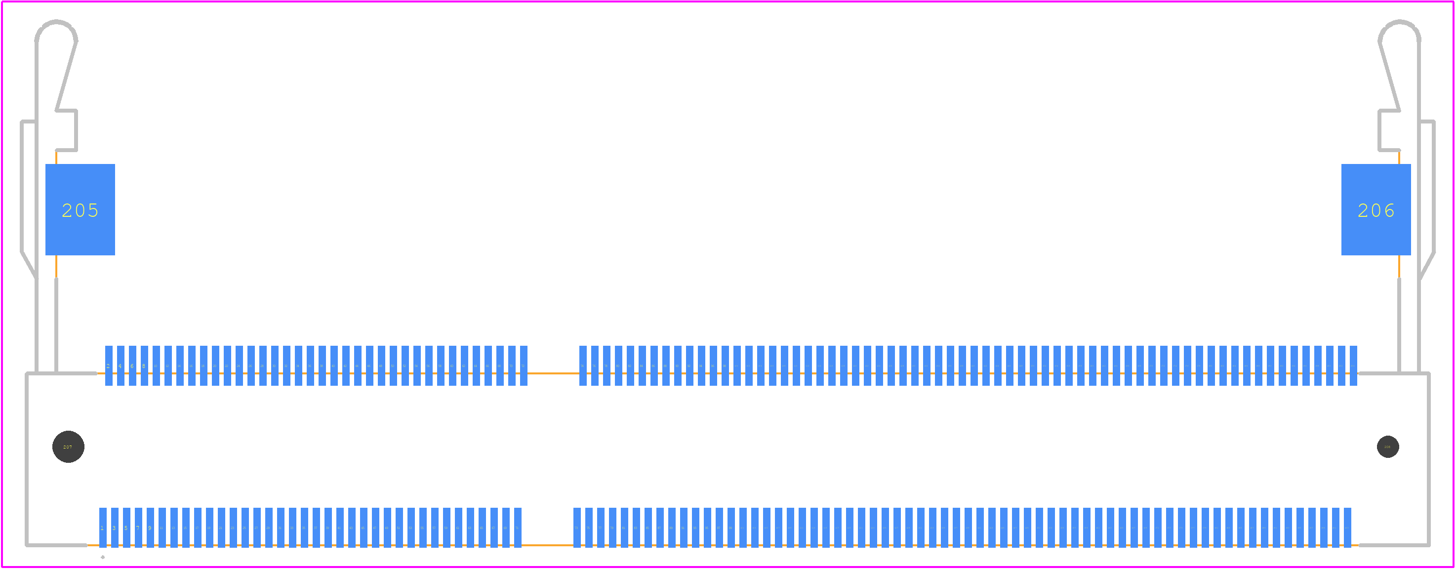 2013289-1 - TE Connectivity PCB footprint - Other - Other - 2013289-1-1
