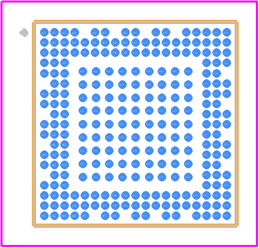 STM32MP151AAD3 - STMicroelectronics PCB footprint - Other - Other - STM32MP151AAD3-13