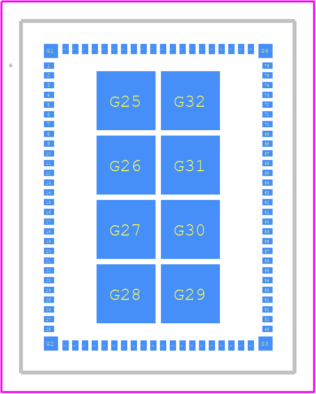 SX-PCEAX-SMT-SP - Silex Technology PCB footprint - Other - Other - SX-PCEAX-SMT-SP-2