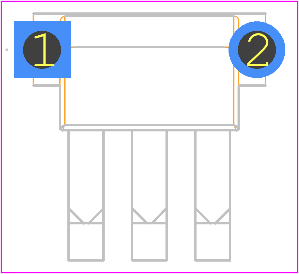 RLP3-200-650 - Bivar PCB footprint - Other - Other - RLP3-200-650-4