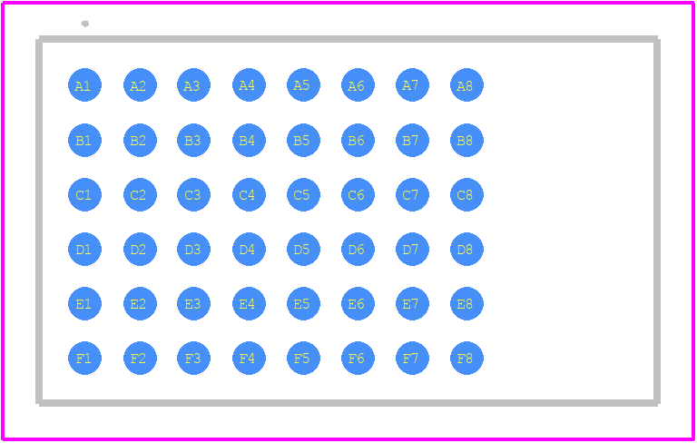 BE890D3S152R0I1000 - Telit Wireless Solutions PCB footprint - Other - Other - BE890D3S152R0I1000-2