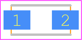 TFMAJ28CA-W - Rectron PCB footprint - Diodes Moulded Non Polarised - Diodes Moulded Non Polarised - DO-214AC