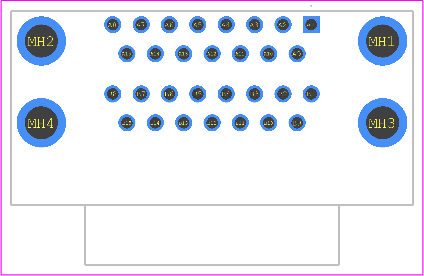 2454917-5 - TE Connectivity PCB footprint - Other - Other - 2454917-5