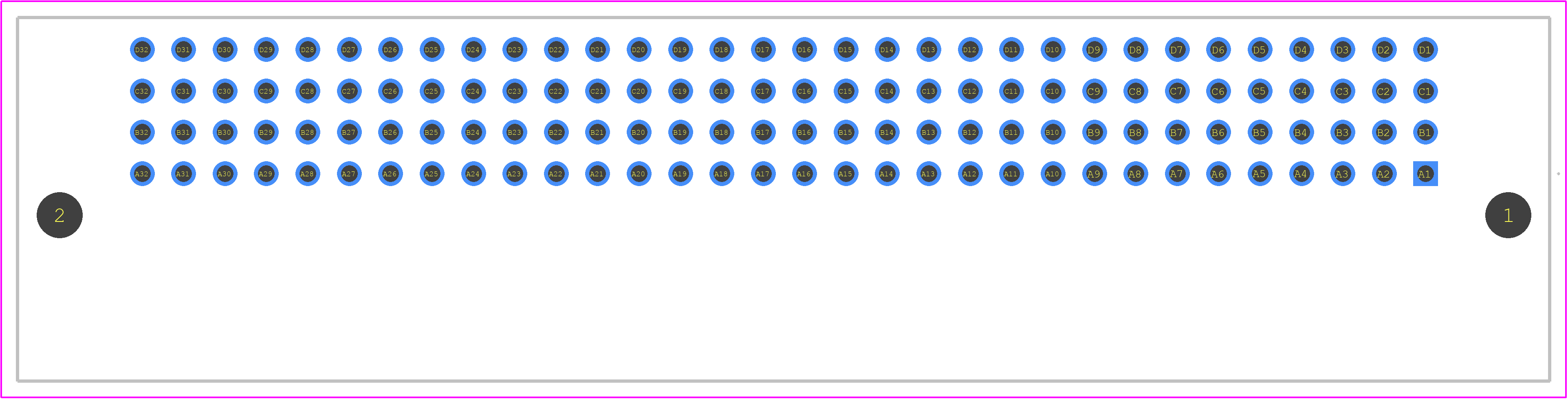 384283-E - TE Connectivity PCB footprint - Other - Other - 384283-E-2