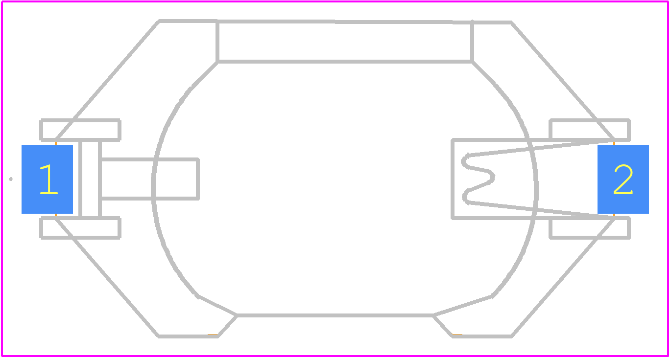 SM2X2016-LF - RENATA PCB footprint - Other - Other - SM2X2016-LF-2