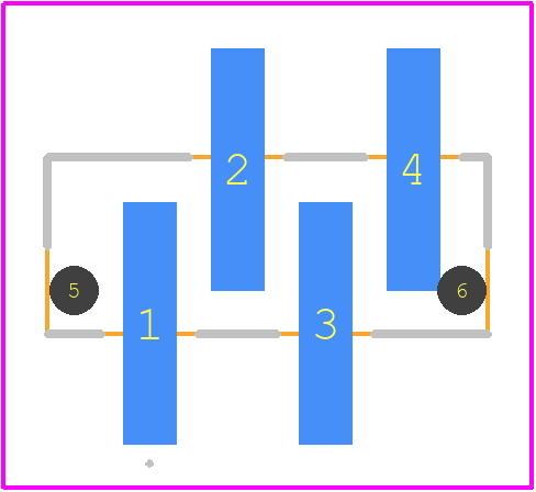 292171-4 - TE Connectivity PCB footprint - Other - Other - 292171-4-3