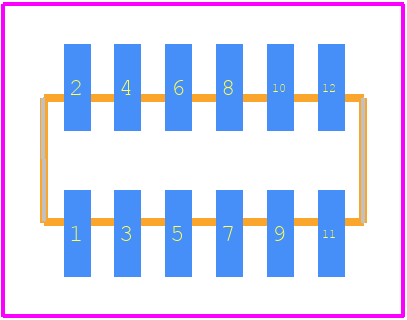 M50-3100645 - Harwin PCB footprint - Other - Other - M50-3100645-4