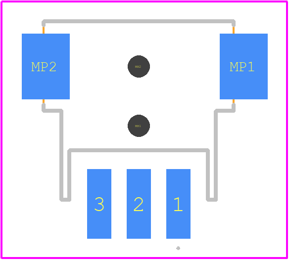 292173-3 - TE Connectivity PCB footprint - Other - Other - 292173-3-4