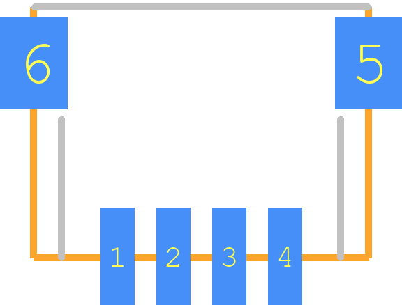 292173-4 - TE Connectivity PCB footprint - Other - Other - 292173-4