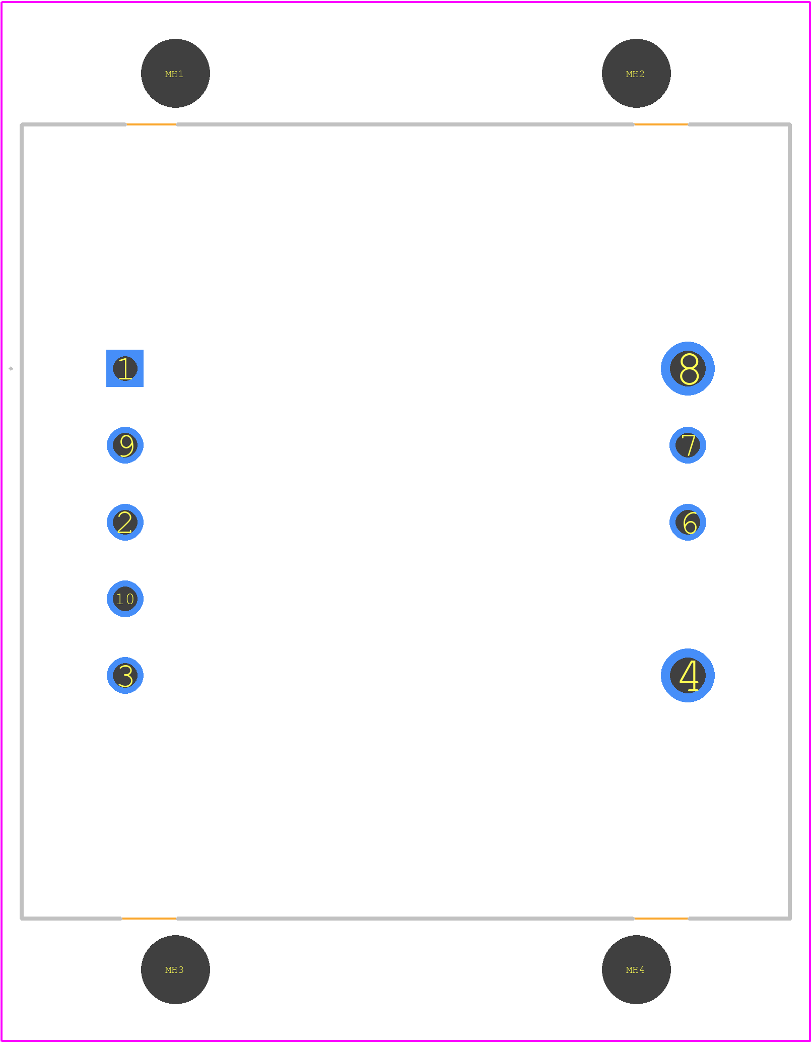 RGB12400W060A-001 - TDK Lambda PCB footprint - Other - Other - RGB12400W060A-001_1