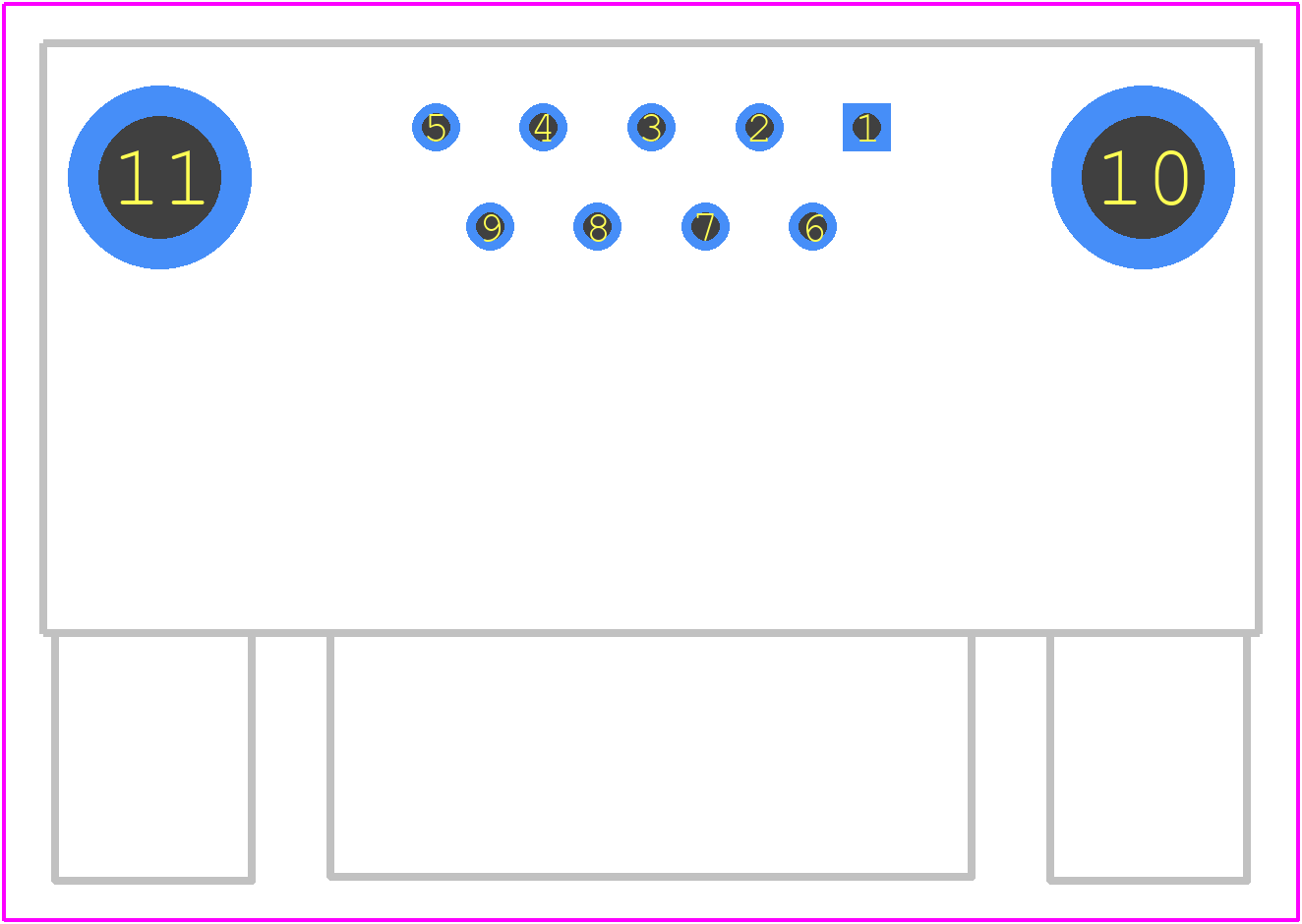 3-106505-2 - TE Connectivity PCB footprint - Other - Other - 3-106505-2-2