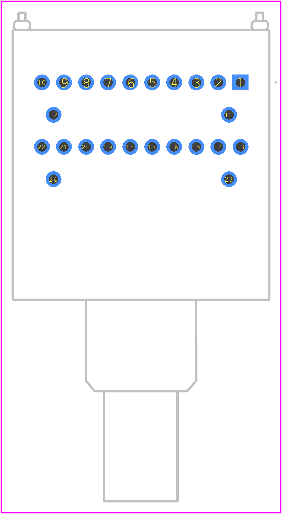 71ADF36-07QAJN - Grayhill PCB footprint - Other - Other - 71ADF36-07QAJN-2