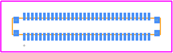 AXF6A6412 - Panasonic PCB footprint - Other - Other - AXF6A6412-1