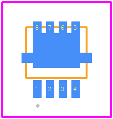 NST1602CLTWG - onsemi PCB footprint - Other - Other - LFPAK8 3.3x3.3, 0.65P CASE 760AD ISSUE E