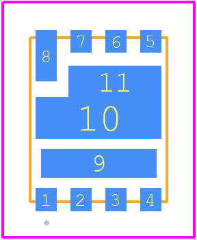 NTMFD1D4N02P1E - onsemi PCB footprint - Other - Other - PQFN8 5.00x6.00x0.75, 1.27P CASE 483AR ISSUE D_1