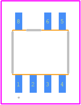 NCP1239PD65R2G - onsemi PCB footprint - Other - Other - NCP1239PD65R2G-2