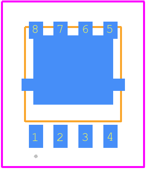 NTMJS1D2N04CLTWG - onsemi PCB footprint - Other - Other - LFPAK8 4.90x4.80x1.12MM, 1.27P CASE 760AA ISSUE D