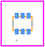 NSVBC124EPDXV6T1G - onsemi PCB footprint - Other - Other - SOT−563−6 1.60x1.20x0.55, 0.50P CASE 463A ISSUE J