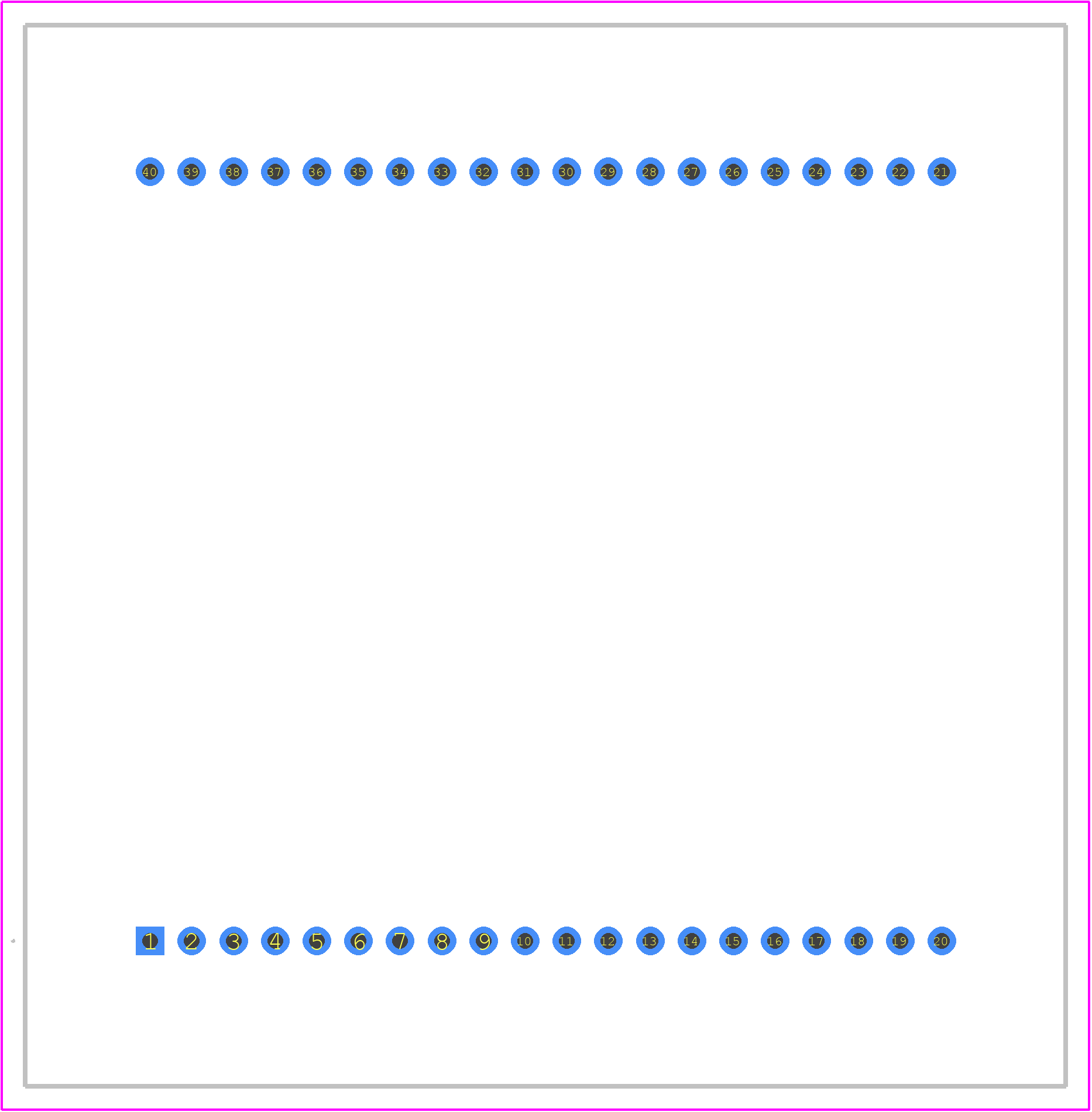 KAI-16000-AXA-JR-B1 - onsemi PCB footprint - Other - Other - KAI-16000-AXA-JR-B1-1