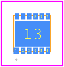 NCP45540IMNTWG-L - onsemi PCB footprint - Other - Other - DFN12 3x3, 0.5P CASE 506CD ISSUE A