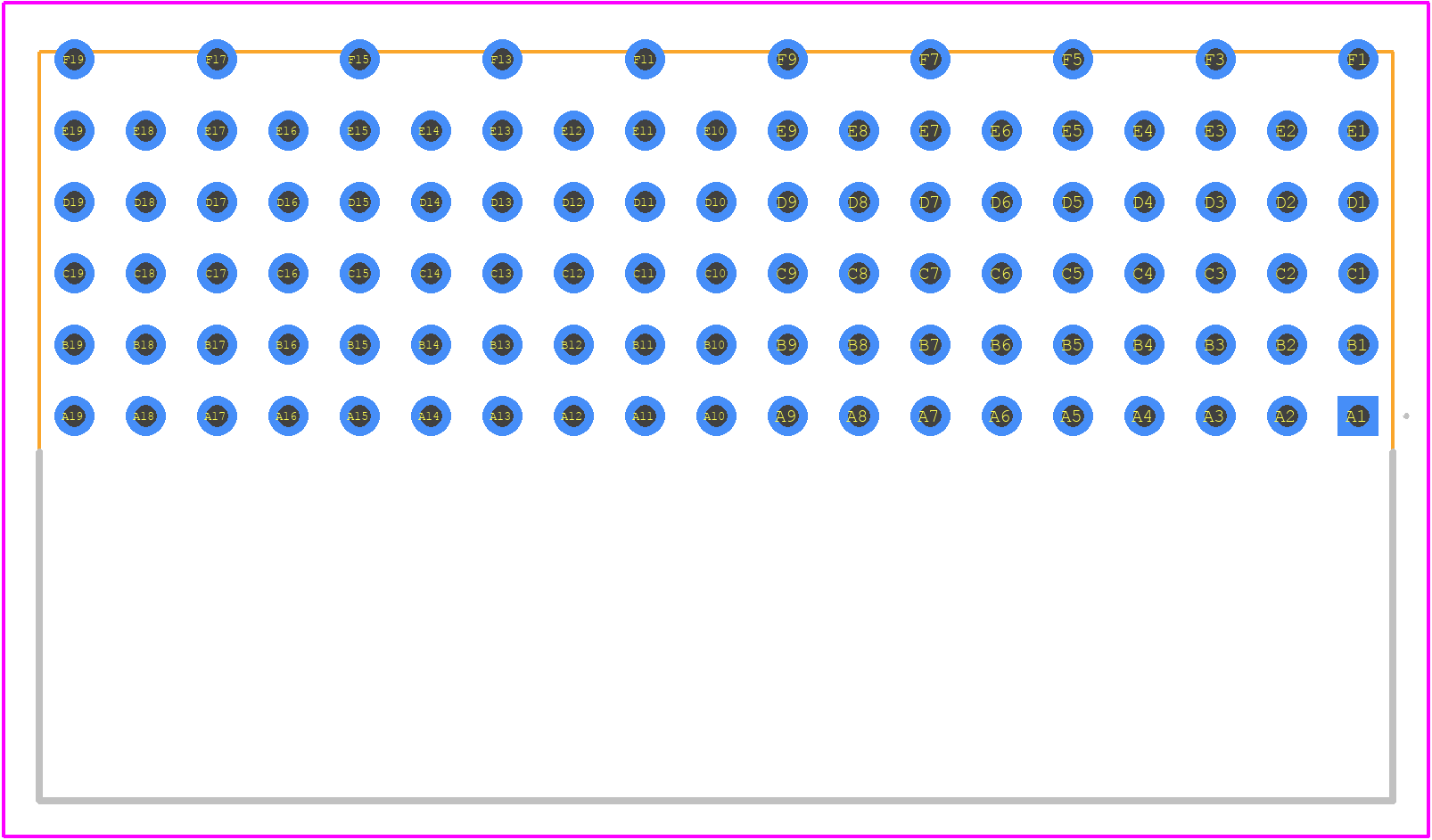 352171-1 - TE Connectivity PCB footprint - Other - Other - 352171-1-1