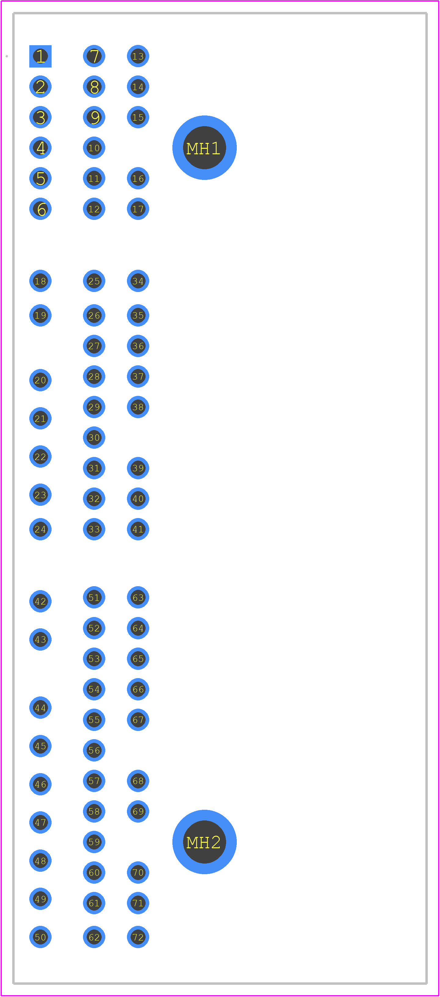 353830-5 - TE Connectivity PCB footprint - Other - Other - 353830-5-3