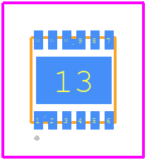 FPF2890MNTXG-L - onsemi PCB footprint - Other - Other - DFN12 3.00x3.00x0.95, 0.50P CASE 506FD ISSUE A_24