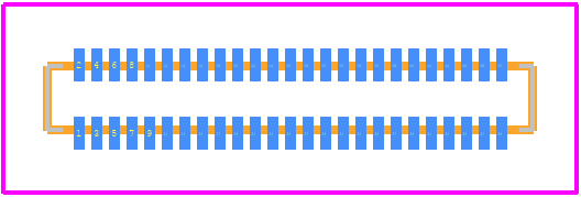 DF37C-50DP-0.4V(53) - Hirose PCB footprint - Other - Other - DF37C-50DP-0.4V(53)-3