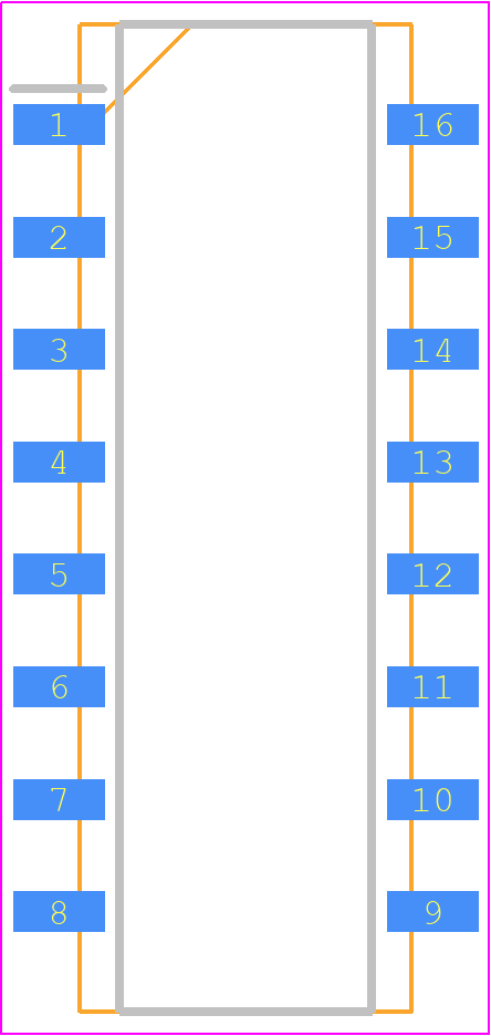 4-1825059-2 - TE Connectivity PCB footprint - Small Outline Packages - Small Outline Packages - 4-1825059-2