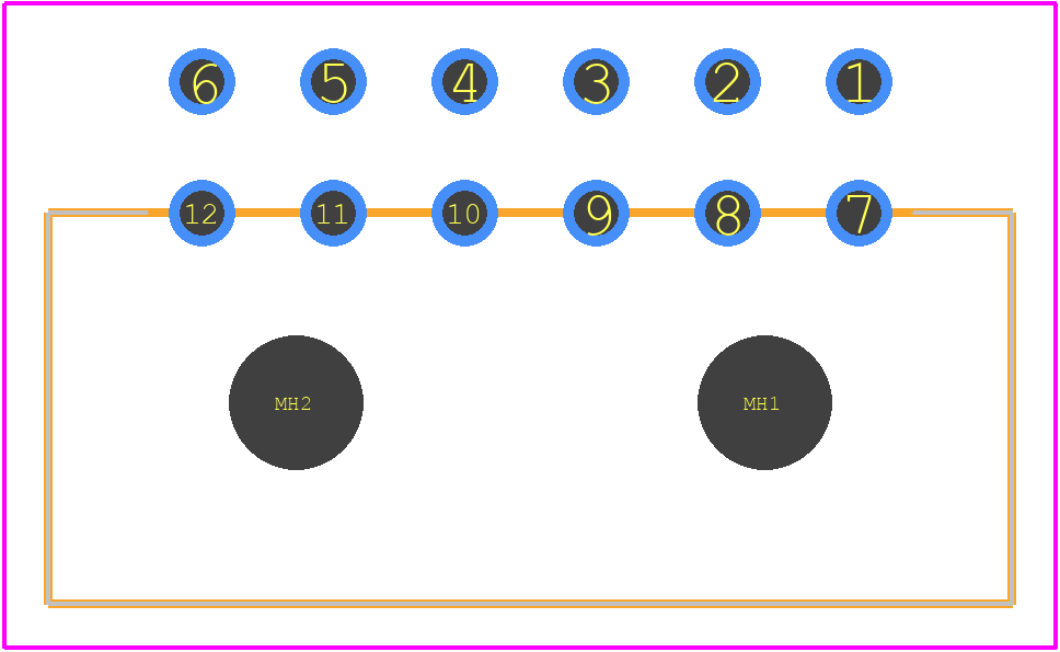 4-794618-2 - TE Connectivity PCB footprint - Other - Other - 4-794618-2-3
