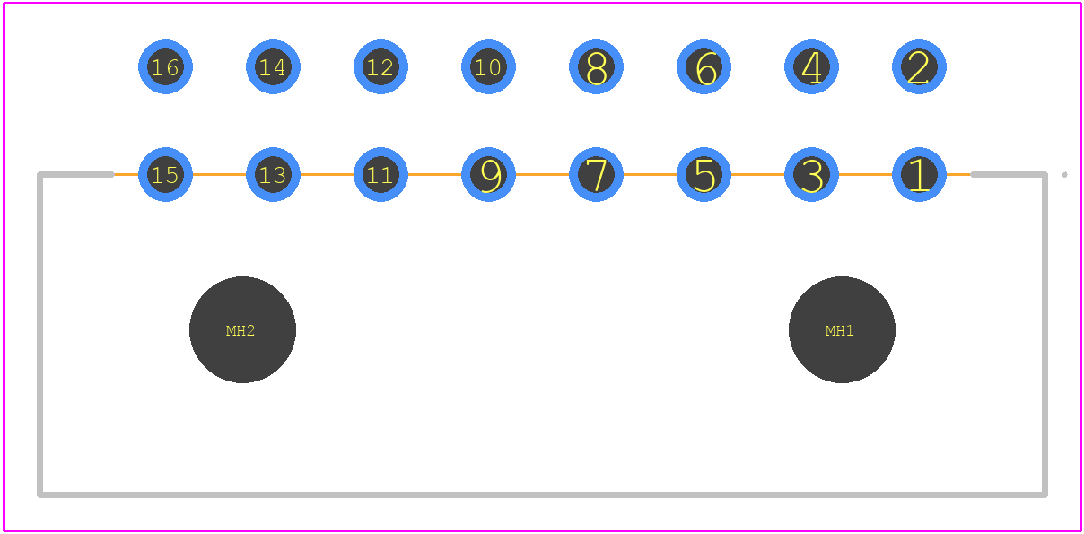 4-794618-6 - TE Connectivity PCB footprint - Other - Other - 4-794618-6-4