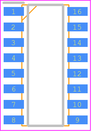 VSOR1603221JTF - Vishay PCB footprint - Small Outline Packages - Small Outline Packages - VSOR (SOIC)_2021