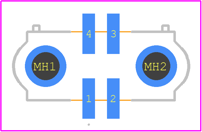 M80-5S10442ME - Harwin PCB footprint - Other - Other - M80-5S10442ME-3