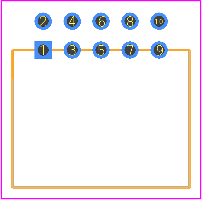 5-103166-3 - TE Connectivity PCB footprint - Other - Other - 5-103166-3-2