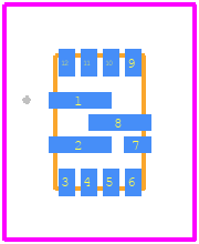 AP62800 - Diodes Incorporated PCB footprint - Other - Other - V-QFN2030-12