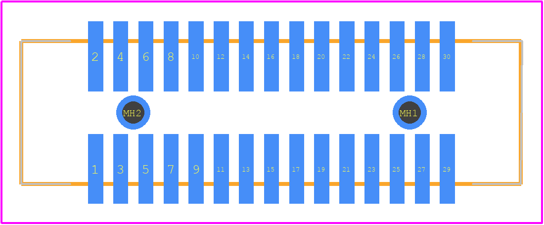 5-104549-5 - TE Connectivity PCB footprint - Other - Other - 5-104549-5-1