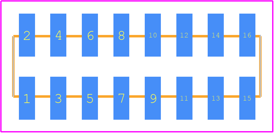 5-146130-7 - TE Connectivity PCB footprint - Other - Other - 5-146130-7-2