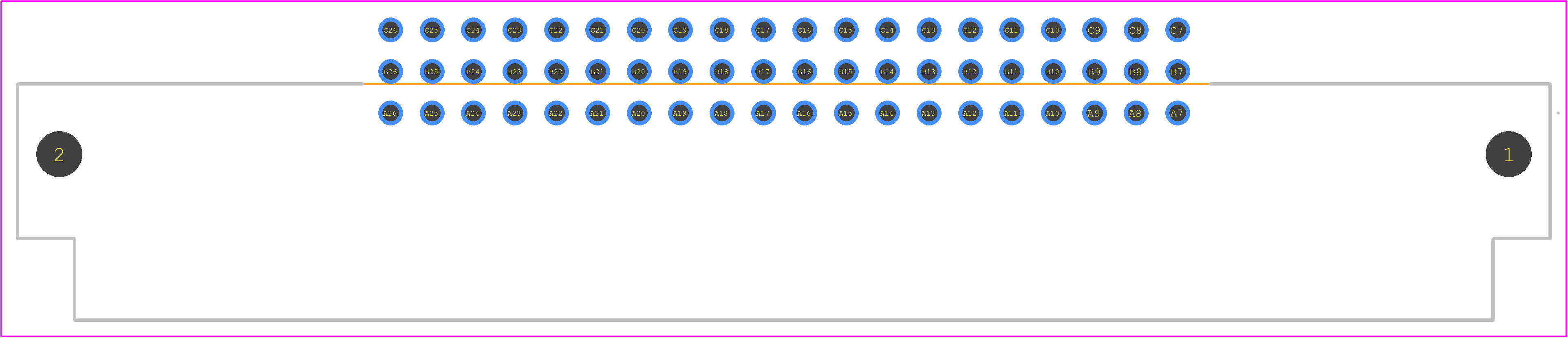 374171-E - TE Connectivity PCB footprint - Other - Other - 374171-E-2