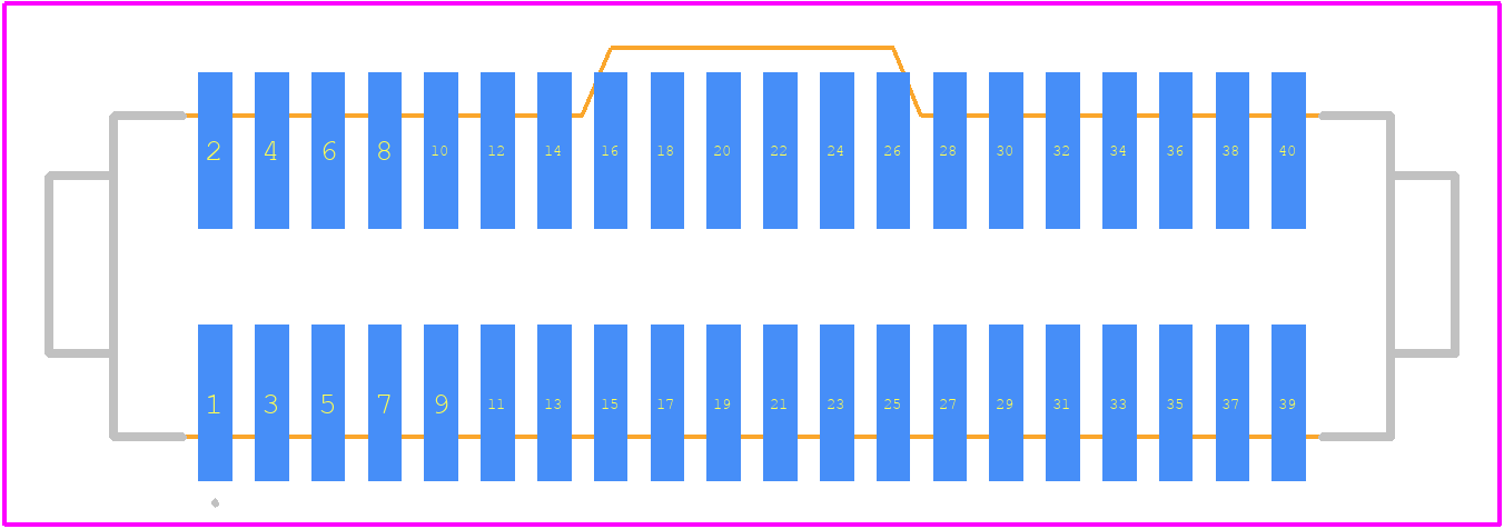 5-147377-4 - TE Connectivity PCB footprint - Other - Other - 5-147377-4-3