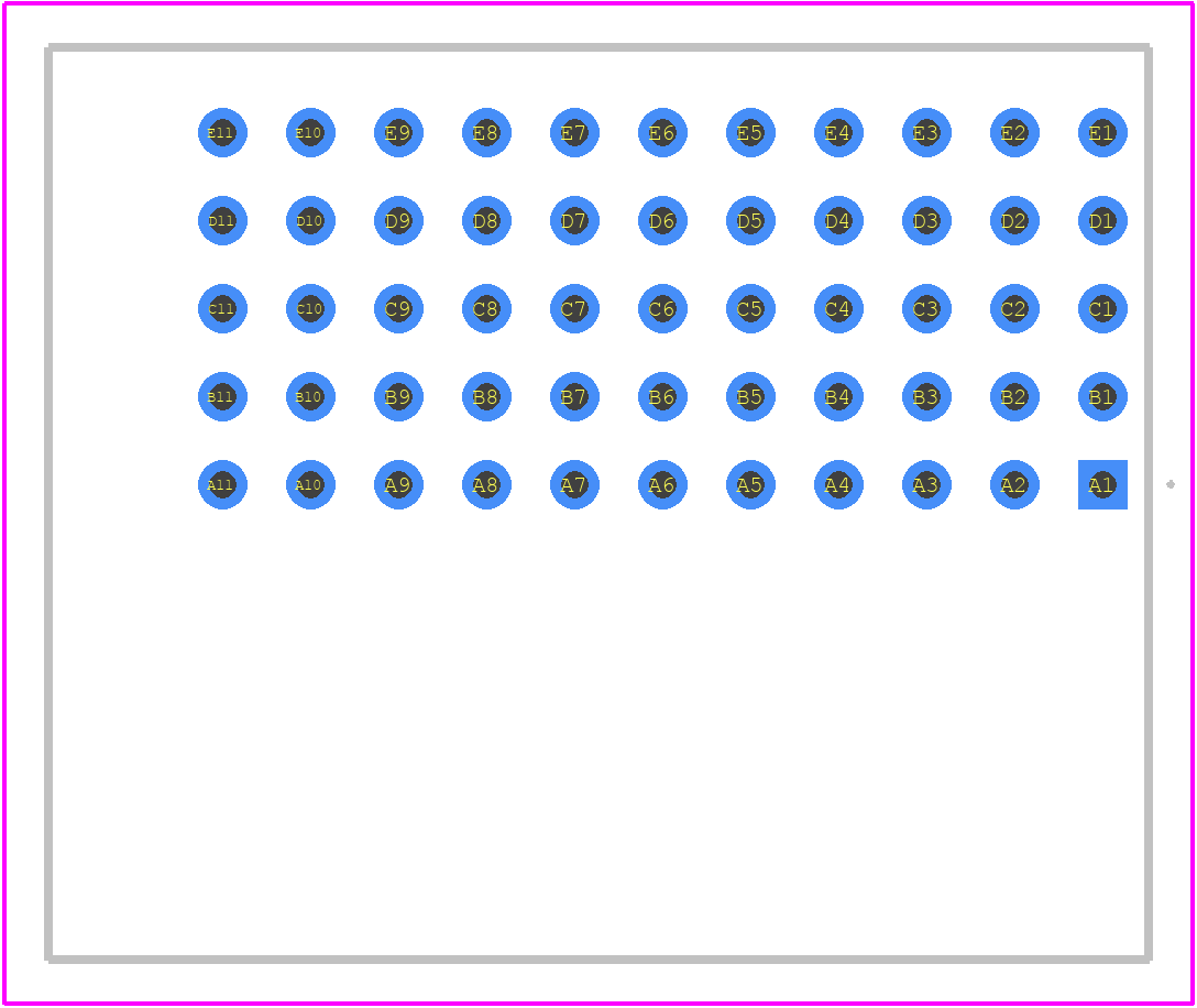 354865-E - TE Connectivity PCB footprint - Other - Other - 354865-E-2