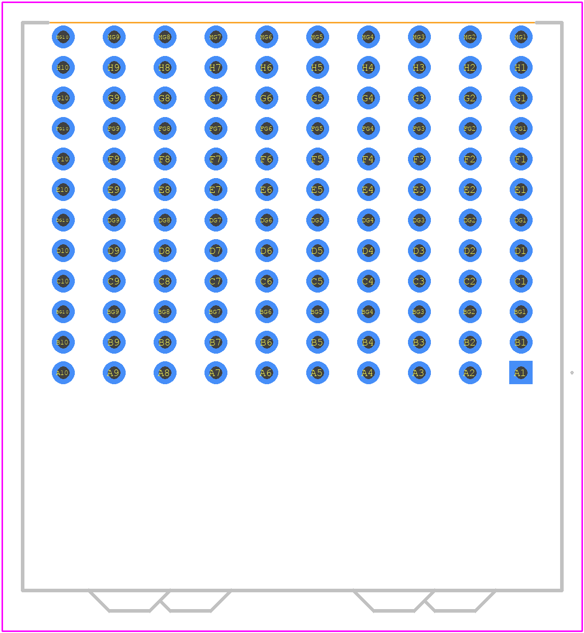 1469001-1 - TE Connectivity PCB footprint - Other - Other - 1469001-1-2