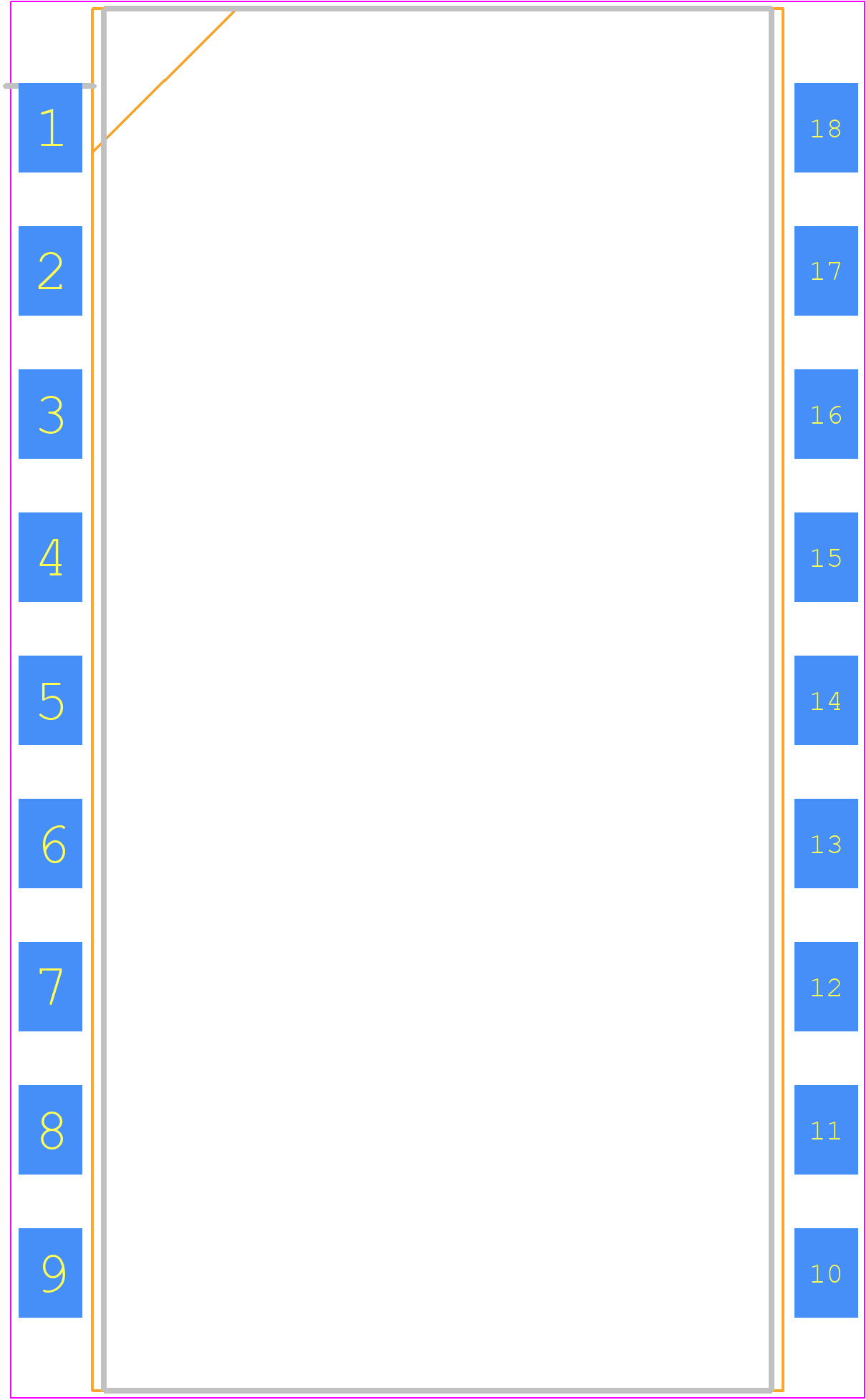 PT4205C - Texas Instruments PCB footprint - Small Outline Packages - Small Outline Packages - SUFFIX C