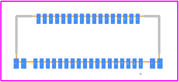 FH62-35S-0.25SHW - Hirose PCB footprint - Other - Other - FH62-35S-0.25SHW