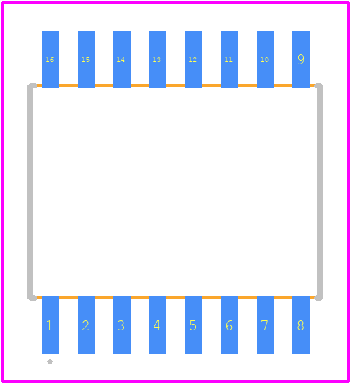 DLC-015D-D4 - Amphenol PCB footprint - Other - Other - DLC-015D-D4-2