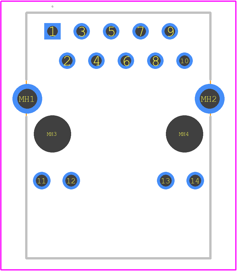 LPJ4049HDNL - LINK-PP PCB footprint - Other - Other - LPJ4049HDNL-2