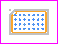 ADAU1850BCBZRL - Analog Devices PCB footprint - BGA - BGA - ADAU1850BCBZRL