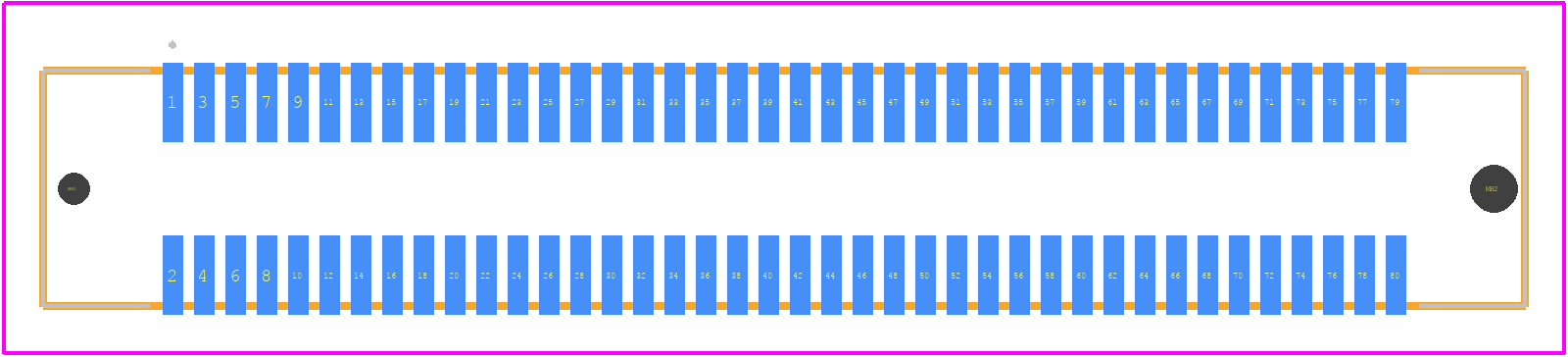 5177984-3 - TE Connectivity PCB footprint - Other - Other - 5177984-3-1