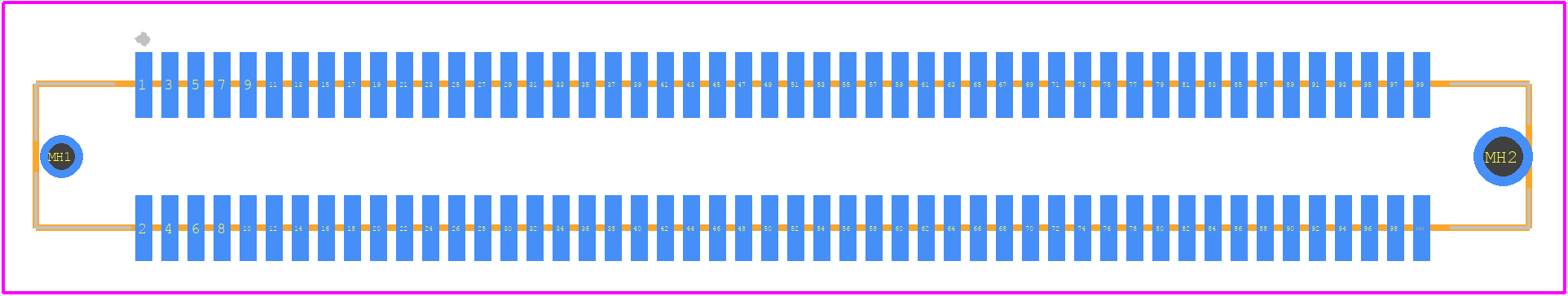 5177984-4 - TE Connectivity PCB footprint - Other - Other - 5177984-4-1